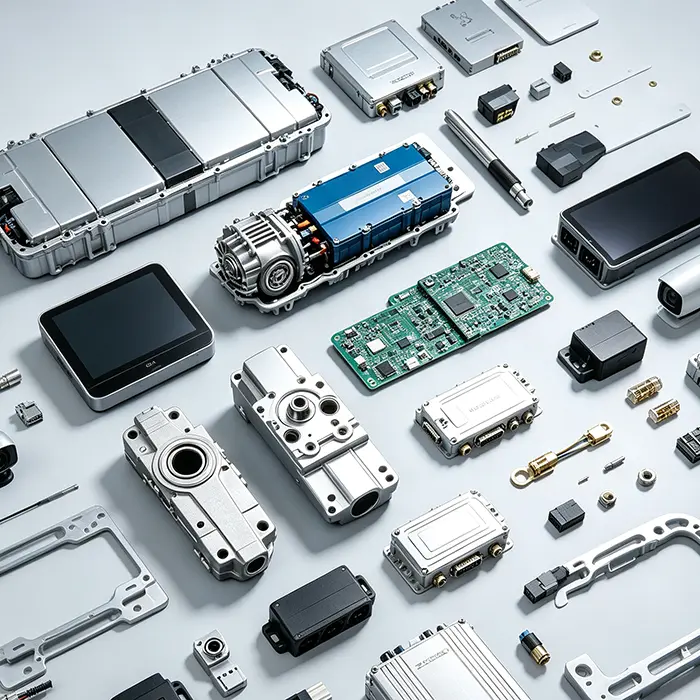 Automotive parts research and sourcing service scene